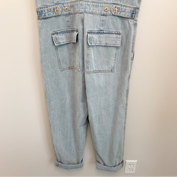 Signature8 Short Sleeve Denim Jumpsuit Size S/M - Picture 12 of 16